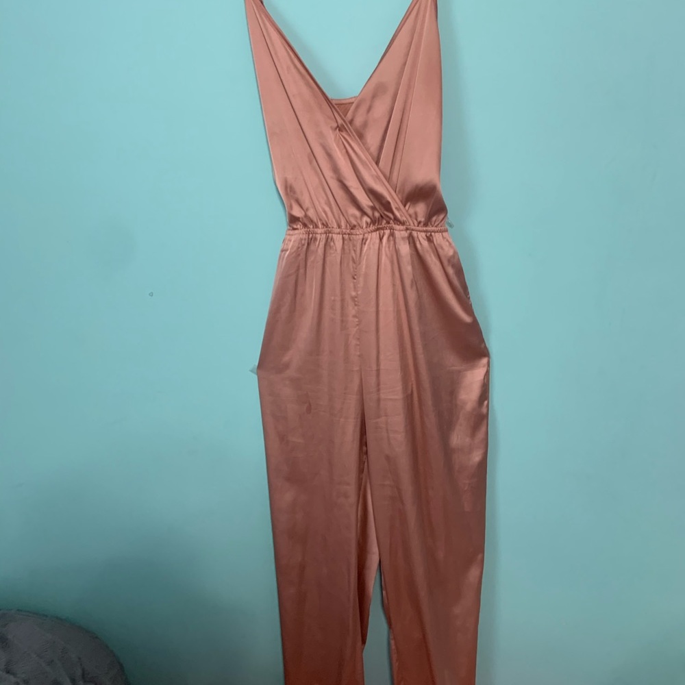 Satin jumpsuit